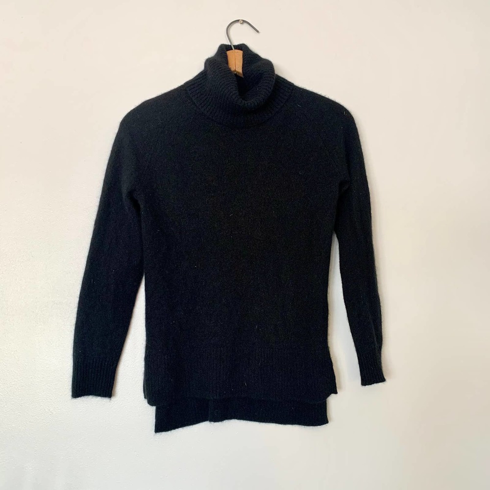41 Hawthorn 100% Cashmere Black Sweater Medium